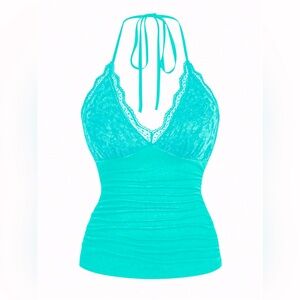 Women’s XL Lace Halter Top-NWOT